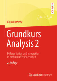 Vorderes Coverbild Grundkurs Analysis 2