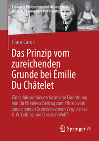 Vorderes Coverbild Das Prinzip vom zureichenden Grunde bei Émilie Du Châtelet