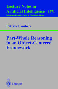 Vorderes Coverbild Part-Whole Reasoning in an Object-Centered Framework