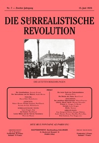 Vorderes Coverbild Die surrealistische Revolution