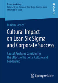 Vorderes Coverbild Cultural Impact on Lean Six Sigma and Corporate Success
