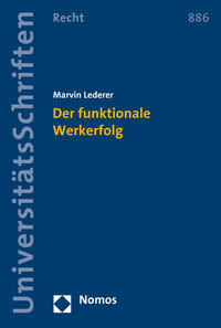 Vorderes Coverbild Der funktionale Werkerfolg