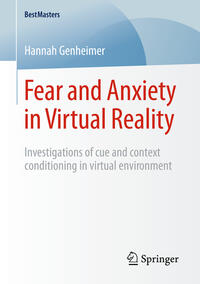 Vorderes Coverbild Fear and Anxiety in Virtual Reality
