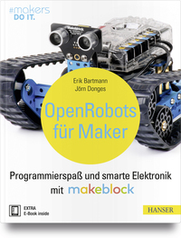Vorderes Coverbild Open Robots für Maker