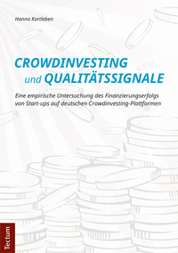 Vorderes Coverbild Crowdinvesting und Qualitätssignale