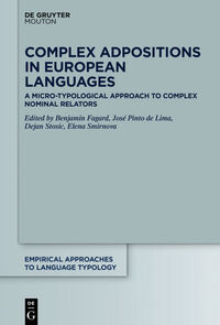 Vorderes Coverbild Complex Adpositions in European Languages