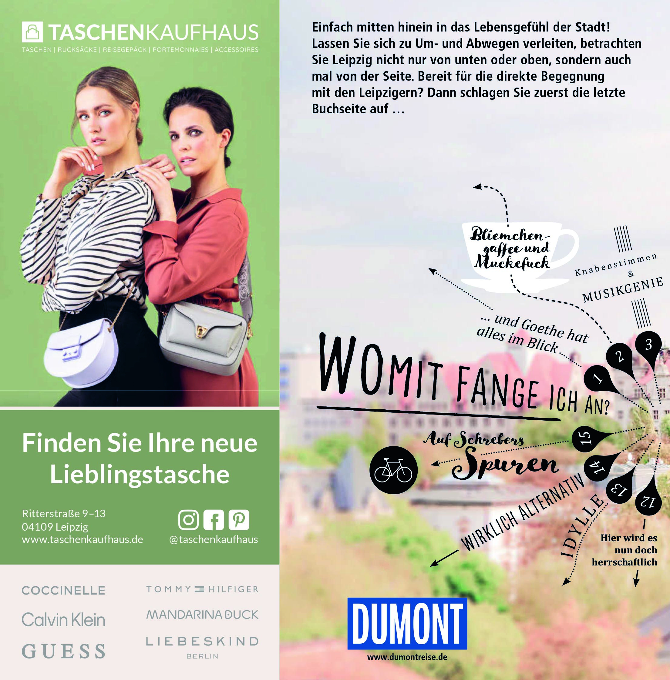 Rückseitencover DUMONT direkt Reiseführer Leipzig