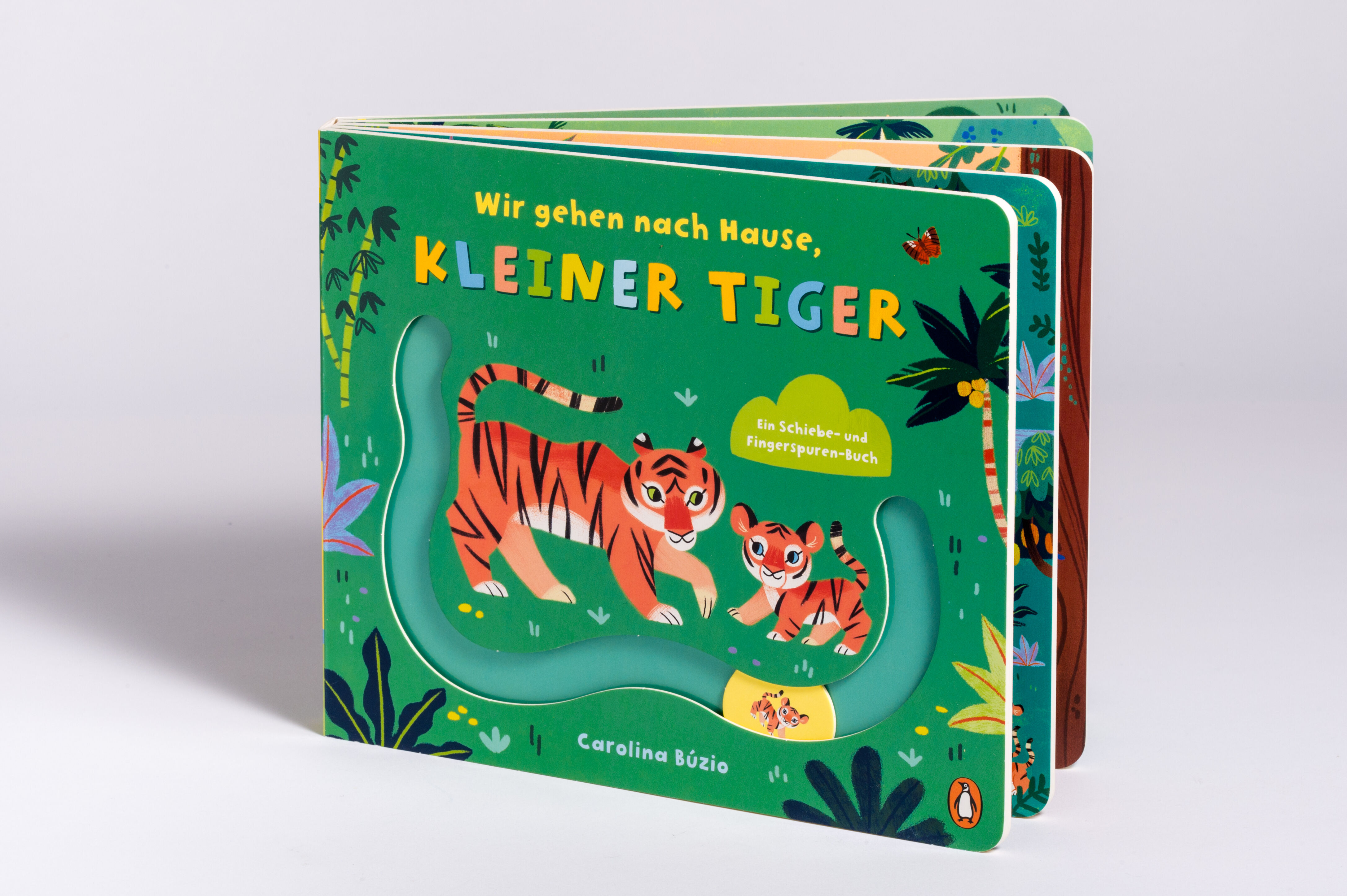 Beispielinhalt (Bild) Wir gehen nach Hause, kleiner Tiger