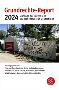 Vorderes Coverbild Grundrechte-Report 2024