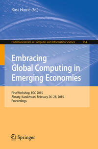 Vorderes Coverbild Embracing Global Computing in Emerging Economies