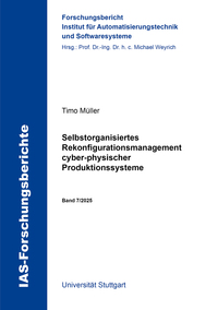 Vorderes Coverbild Selbstorganisiertes Rekonfigurationsmanagement cyber-physischer Produktionssysteme