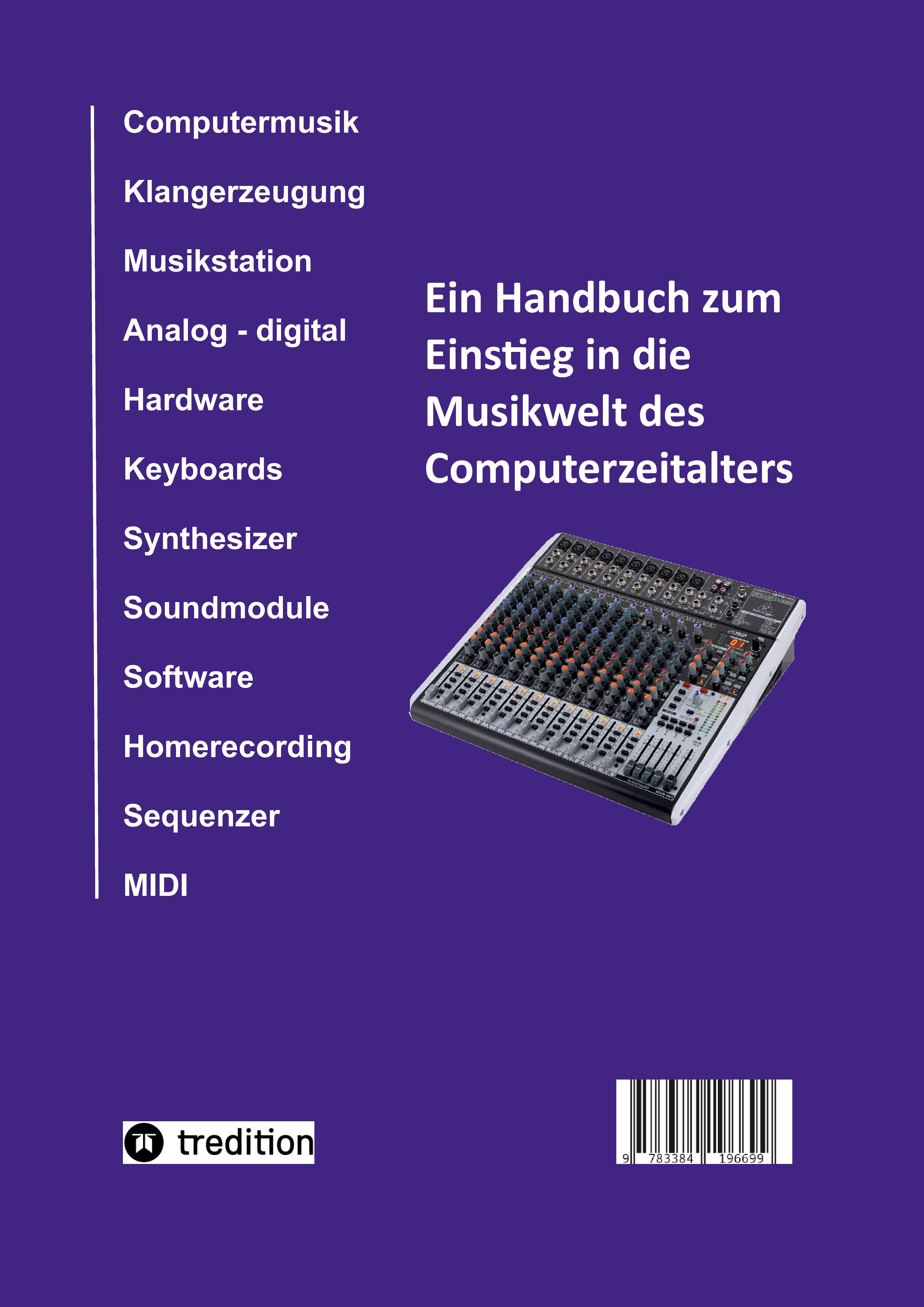 Rückseitencover Hardware - Software - Klangdateien