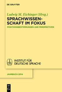 Vorderes Coverbild Sprachwissenschaft im Fokus