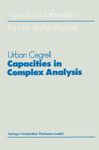 Vorderes Coverbild Capacities in Complex Analysis