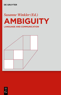 Vorderes Coverbild Ambiguity