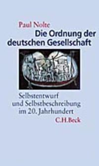 Vorderes Coverbild Die Ordnung der deutschen Gesellschaft