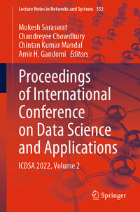 Vorderes Coverbild Proceedings of International Conference on Data Science and Applications
