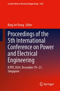 Vorderes Coverbild Proceedings of the 5th International Conference on Power and Electrical Engineering