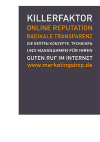 Vorderes Coverbild Killerfaktor Online Reputation