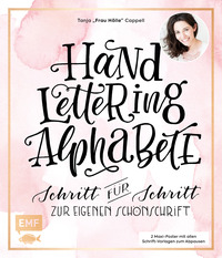 Vorderes Coverbild Handlettering Alphabete