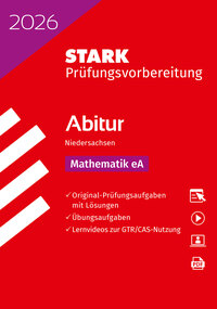 Vorderes Coverbild STARK Mathematik eA - Abitur 2026 Niedersachsen - Prüfungsvorbereitung