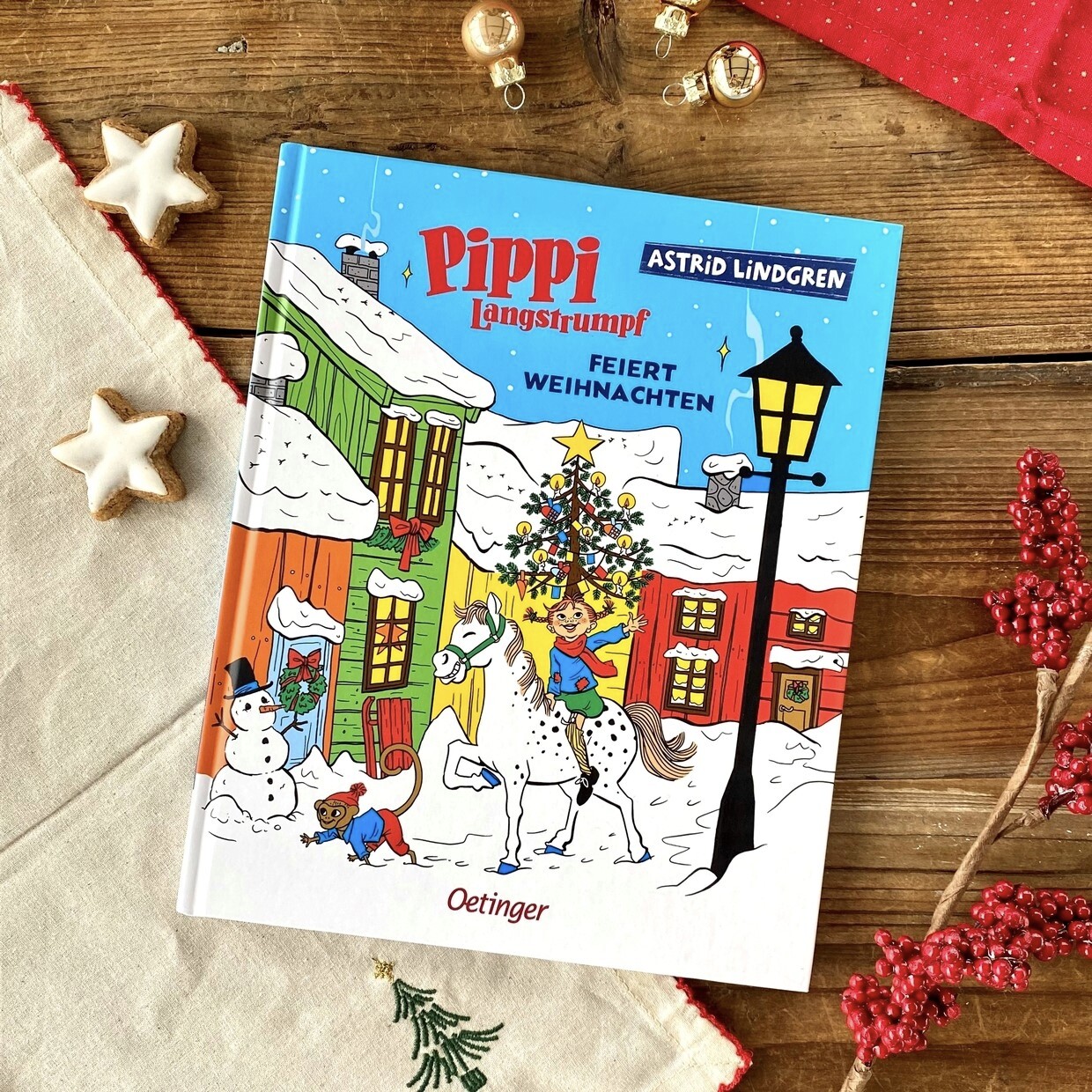 Anderes Coverbild Pippi Langstrumpf feiert Weihnachten