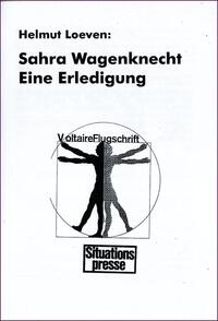 Vorderes Coverbild Sahra Wagenknecht - Eine Erledigung