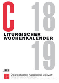 Vorderes Coverbild Liturgischer Wochenkalender LJ C 2018/2019