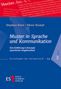 Vorderes Coverbild Muster in Sprache und Kommunikation