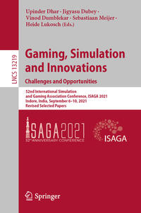 Vorderes Coverbild Gaming, Simulation and Innovations: Challenges and Opportunities