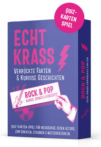 Vorderes Coverbild Echt krass verrückte Fakten & kuriose Geschichten - Kategorie Rock & Pop