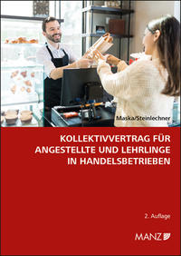 Vorderes Coverbild Kollektivvertrag für Angestellte und Lehrlinge in Handelsbetrieben