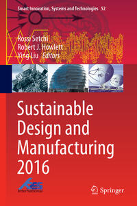 Vorderes Coverbild Sustainable Design and Manufacturing 2016