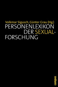 Vorderes Coverbild Personenlexikon der Sexualforschung