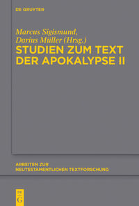 Vorderes Coverbild Studien zum Text der Apokalypse II