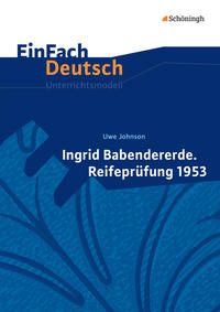 Vorderes Coverbild EinFach Deutsch Unterrichtsmodelle