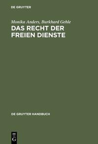 Vorderes Coverbild Das Recht der freien Dienste