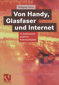 Vorderes Coverbild Von Handy, Glasfaser und Internet