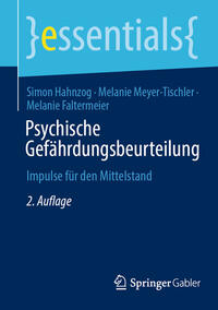 Vorderes Coverbild Psychische Gefährdungsbeurteilung