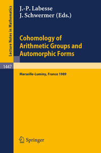 Vorderes Coverbild Cohomology of Arithmetic Groups and Automorphic Forms