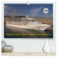 Vorderes Coverbild Giganten der Meere - Kreuzfahrtschiffe (hochwertiger Premium Wandkalender 2026 DIN A2 quer), Kunstdruck in Hochglanz