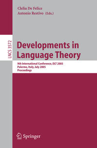 Vorderes Coverbild Developments in Language Theory