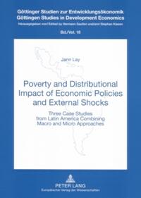 Vorderes Coverbild Poverty and Distributional Impact of Economic Policies and External Shocks