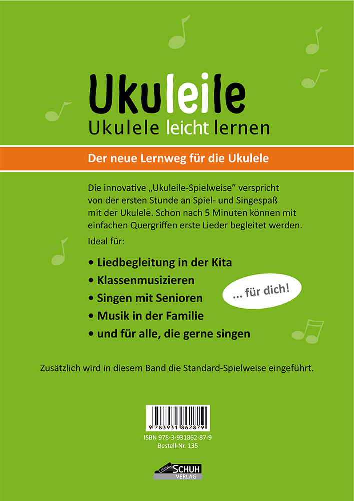 Rückseitencover Ukuleile