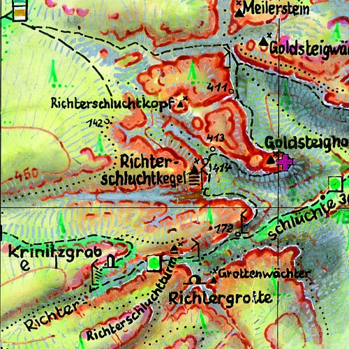 Beispielinhalt (Bild) Kleiner Zschand 1:10000