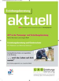 Vorderes Coverbild Erziehungsberatung aktuell 2019-2