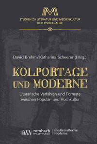 Vorderes Coverbild Kolportage und Moderne