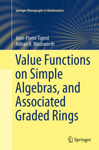 Vorderes Coverbild Value Functions on Simple Algebras, and Associated Graded Rings