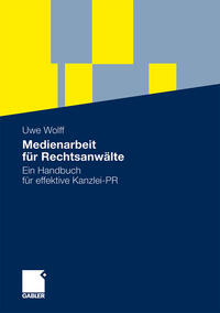 Vorderes Coverbild Medienarbeit für Rechtsanwälte