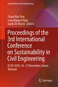 Vorderes Coverbild Proceedings of the 3rd International Conference on Sustainability in Civil Engineering
